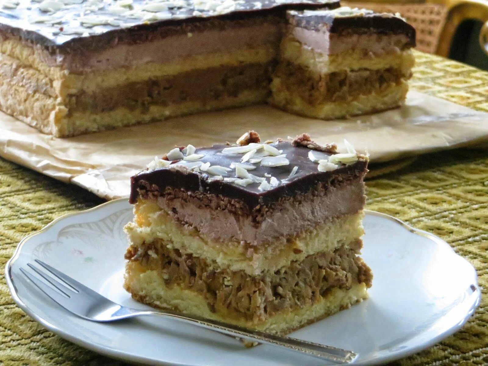 Пляцок с яблоками рецепт с фото закарпатский Ciasto Czekoladowy Słonecznik Food, Ethnic recipes, Cooking