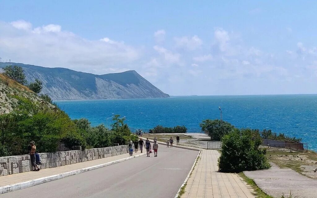 Пляж 40 лет победы анапа фото Panorama: Plyazhnaya territoriya 40-let Pobedy, beach, Anapa, ulitsa 40 let Pobe