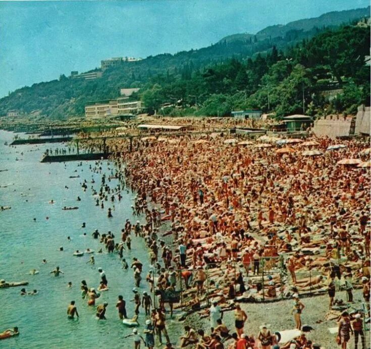Пляж 80 годов фото Курортный Крым 1970-х Resort, City, Dolores park