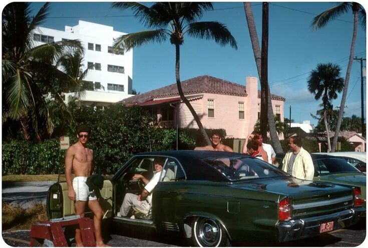 Пляж 80 х фото Home to Meet God' - 1960s Florida in Kodachrome - Flashbak Lauderdale, Dayton be