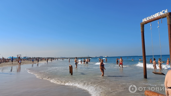 Пляж аль хан фото Отзыв о Пляж Al Khan (ОАЭ, Шарджа) Оставил приятное впечатление, несмотря на вет