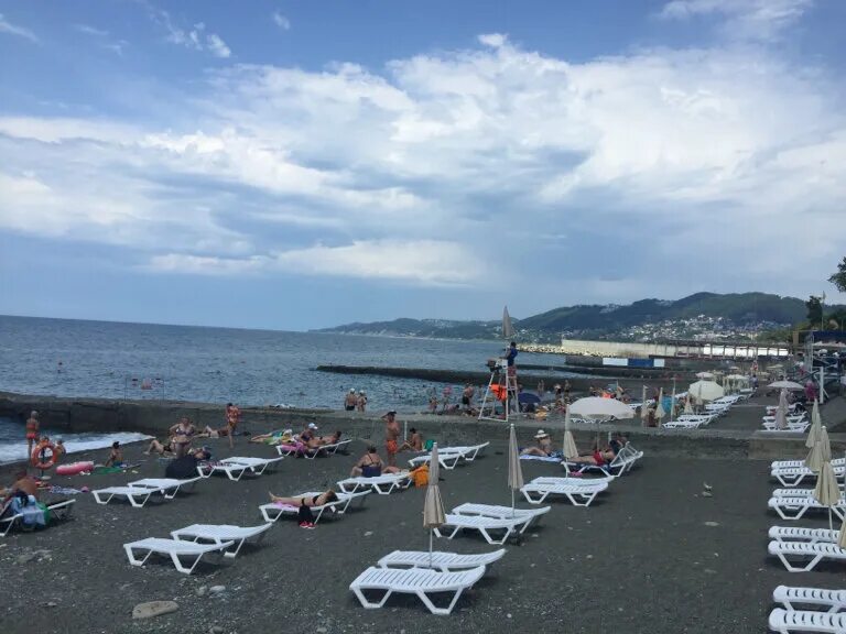 Пляж альбатрос фото Albatross Municipal Beach, beach, Krasnodar Territory, Sochi, Novyy Sochi Microd