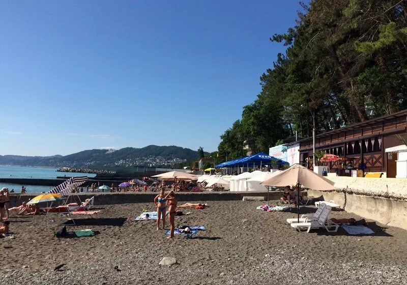 Пляж альбатрос фото Лучшие пляжи Сочи: цены, отзывы, обзор с фото