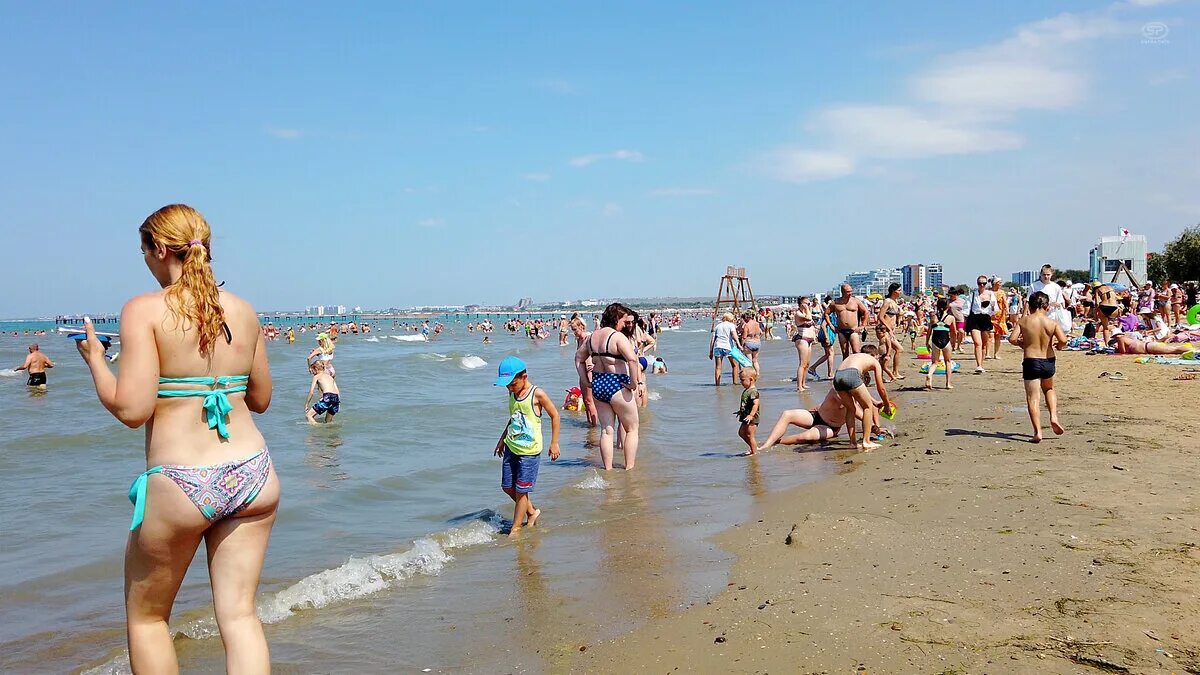 Пляж анапы сегодня фото Пляжи Черного моря в Краснодарском крае Анапа Сити Дзен