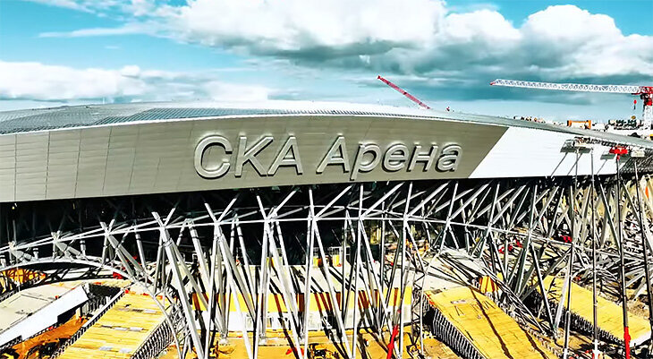 Пляж арена просп машиностроителей 83л фото СКА-Арена" - самый большой и дорогой хоккейный стадион в мире! Даже в НХЛ такого