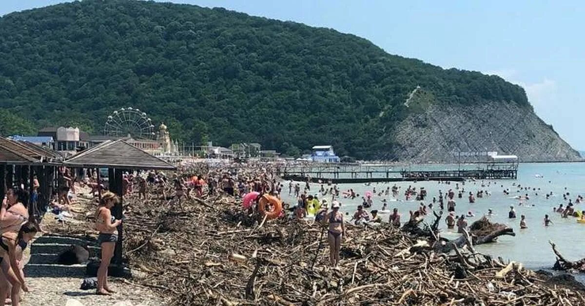 Пляж архипо осиповка фото 2024 Во всём нужно искать положительные моменты Пикабу