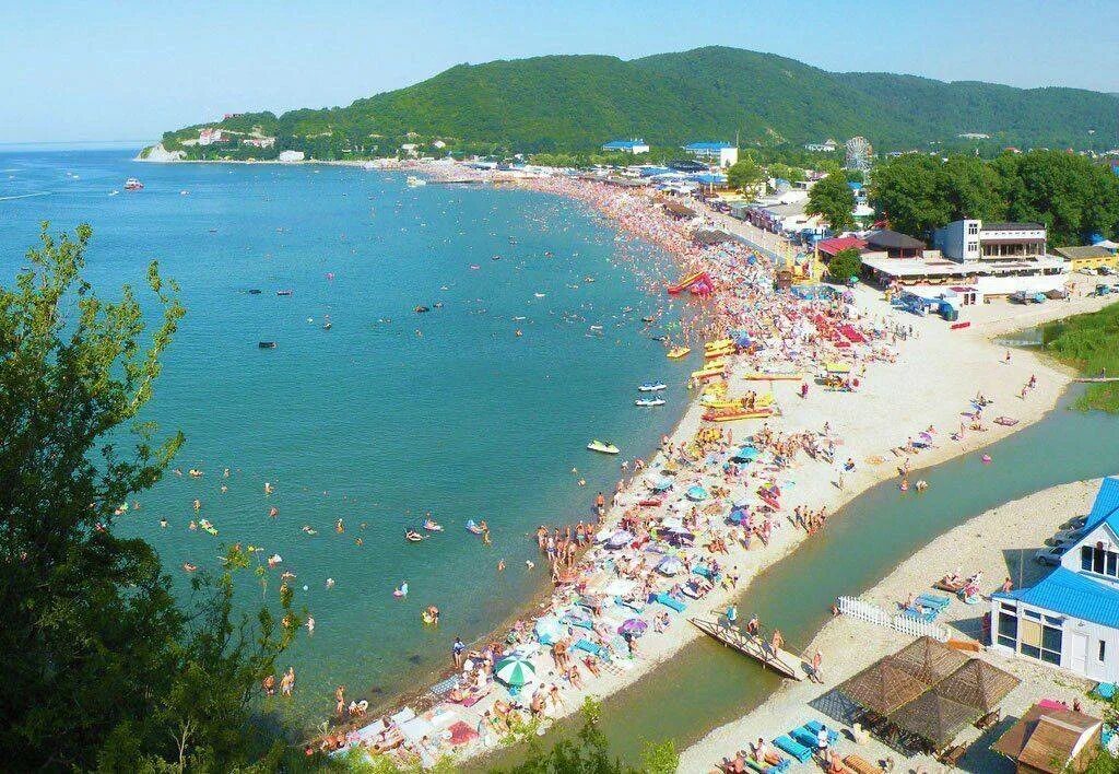 Пляж архипо осиповка фото 2024 Отдых в Архипо-Осиповке в России