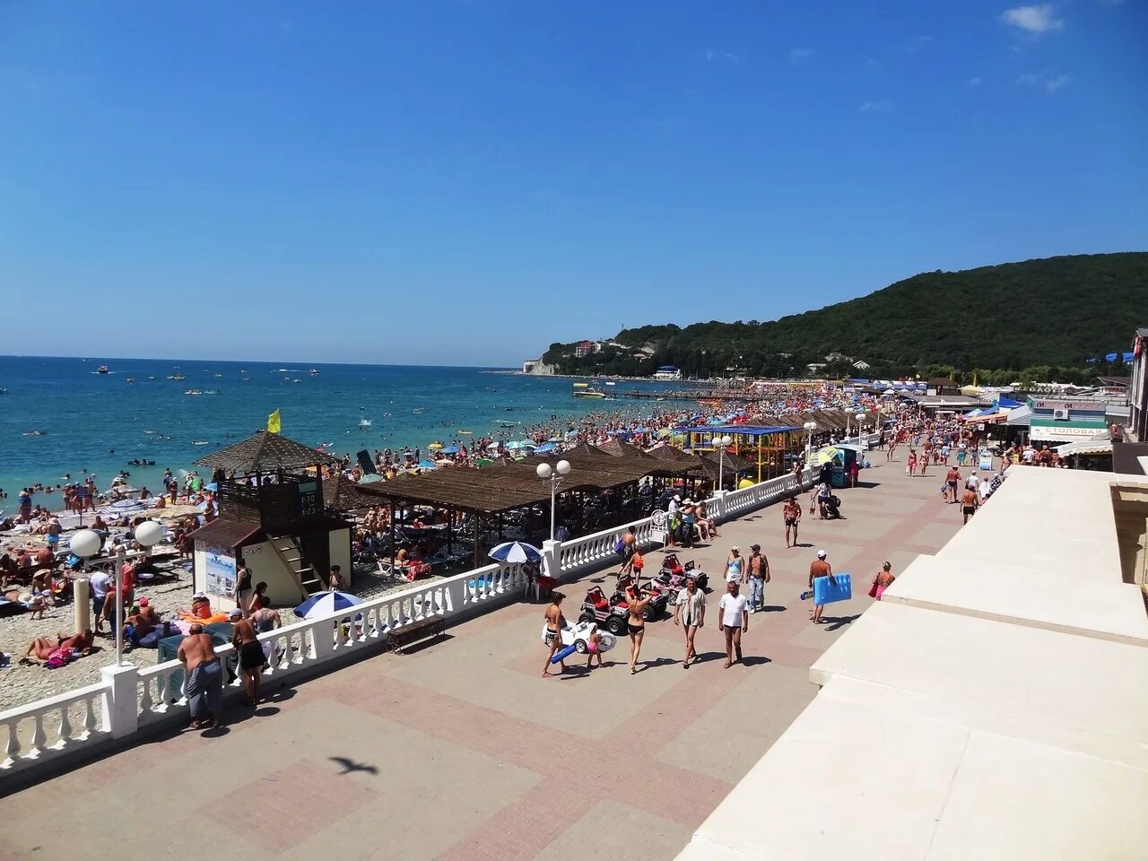 Пляж архипо осиповка фото 2024 набережная Поездки на море в Архипо - Осиповку из Краснодара
