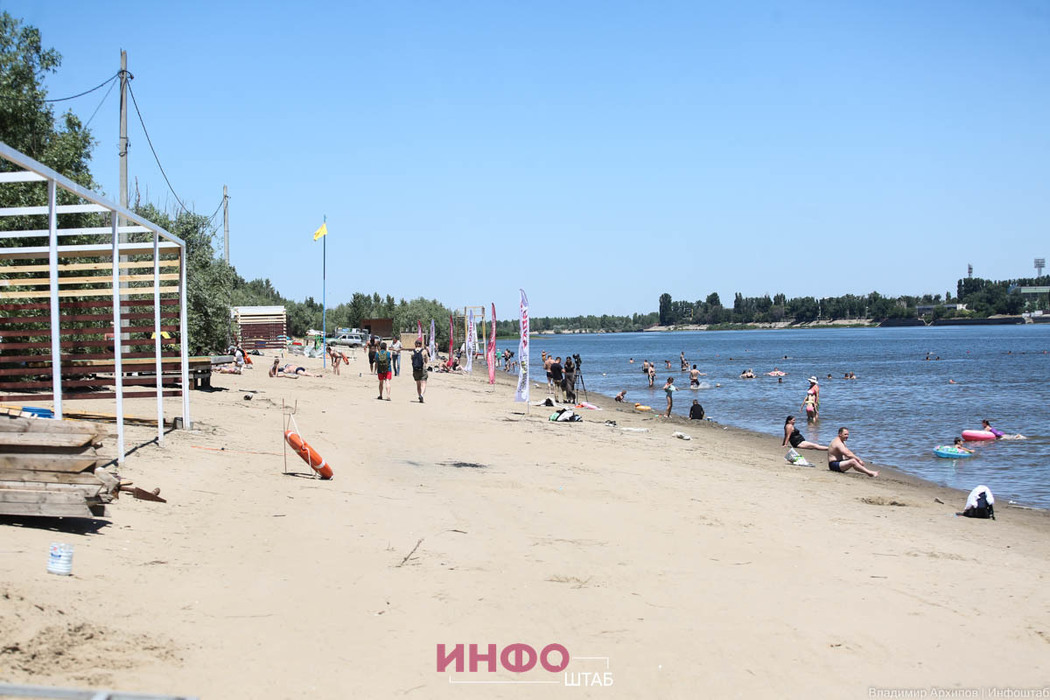 Пляж астрахань ленинский район фото Жара в городе: как в Астрахани выглядят пляжи
