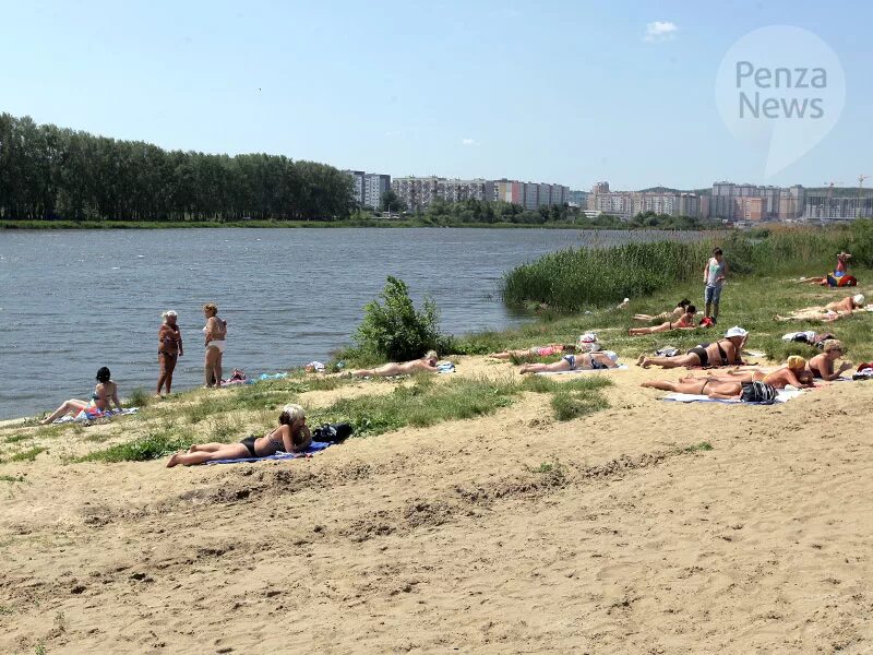 Пляж барковка пенза фото В Пензе два пляжа готовы к приему отдыхающих - Роспотребнадзор - PenzaNews
