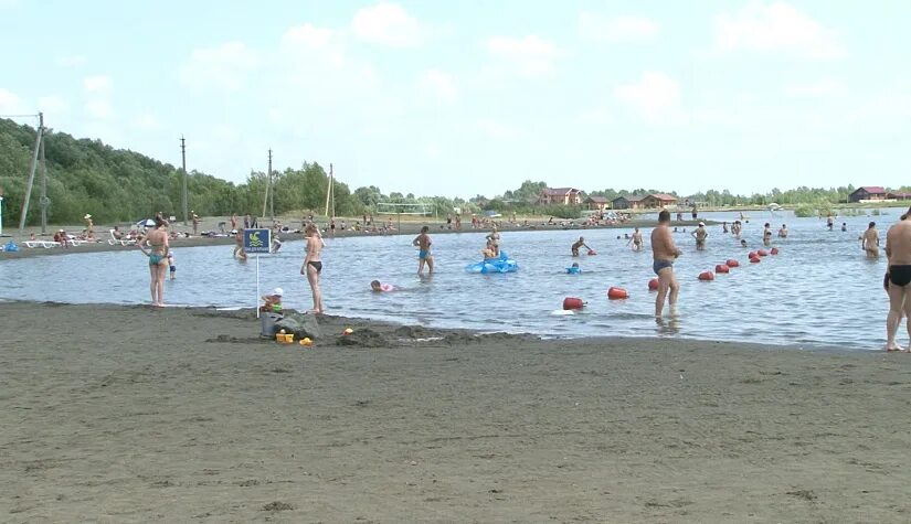 Пляж барнаул фото В Барнауле официально открылся городской пляж на острове Помазкин