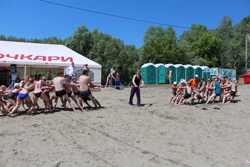 Пляж барнаул фото В Барнауле открыл городской пляж на о.Помазкин