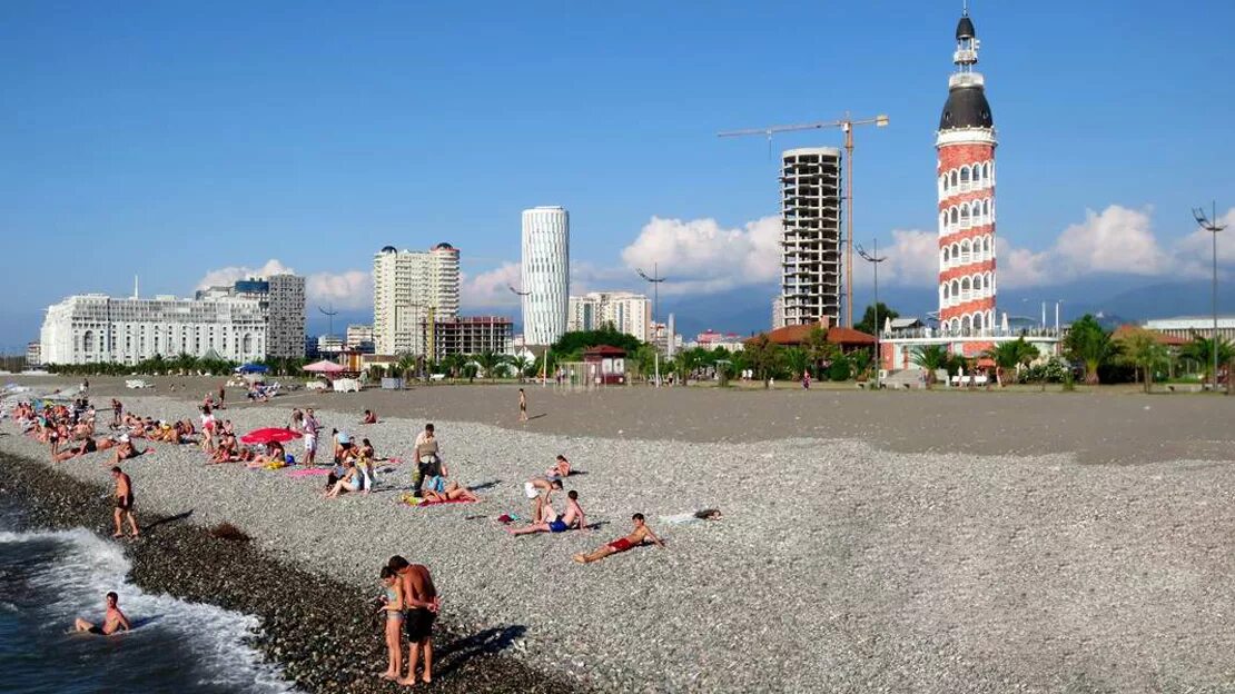 Пляж батуми фото Пляжи Батуми: выбираем лучшее место для отдыха на курорте