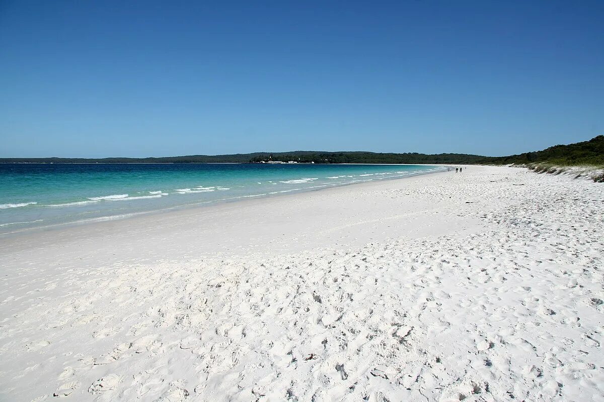 Пляж белый песок фото Dosya:Hyams Beach, Jervis Bay, Australia.jpg - Vikipedi