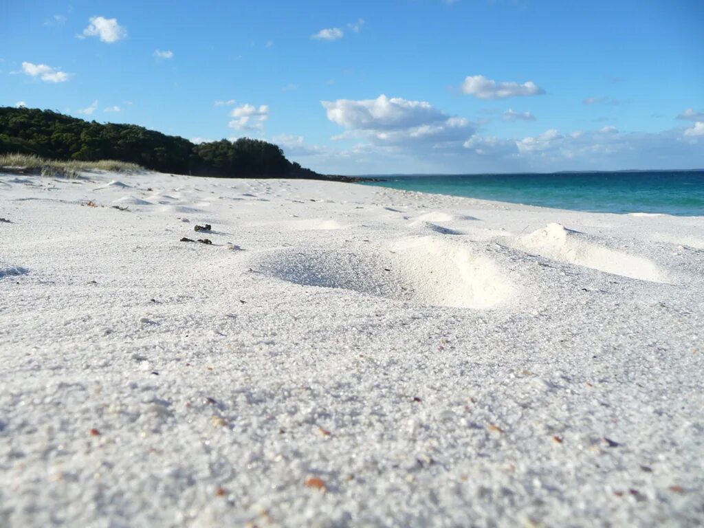 Пляж белый песок фото Пляж Хайамс или Hyams Beach из категории самые лучшие пляжи Австралии - фото пут