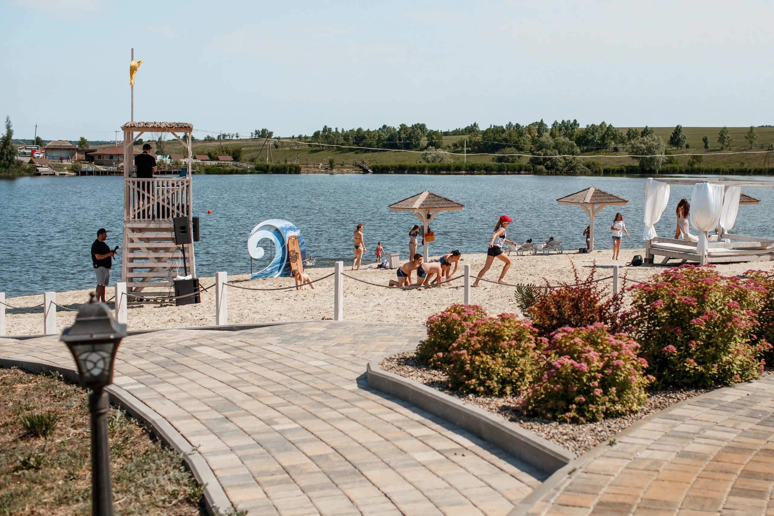 Пляж берега белгород фото Пляж "Юг". Адрес - Белгородская обл., Белгородский р-н, с. Шагаровка, ул. Нарядн