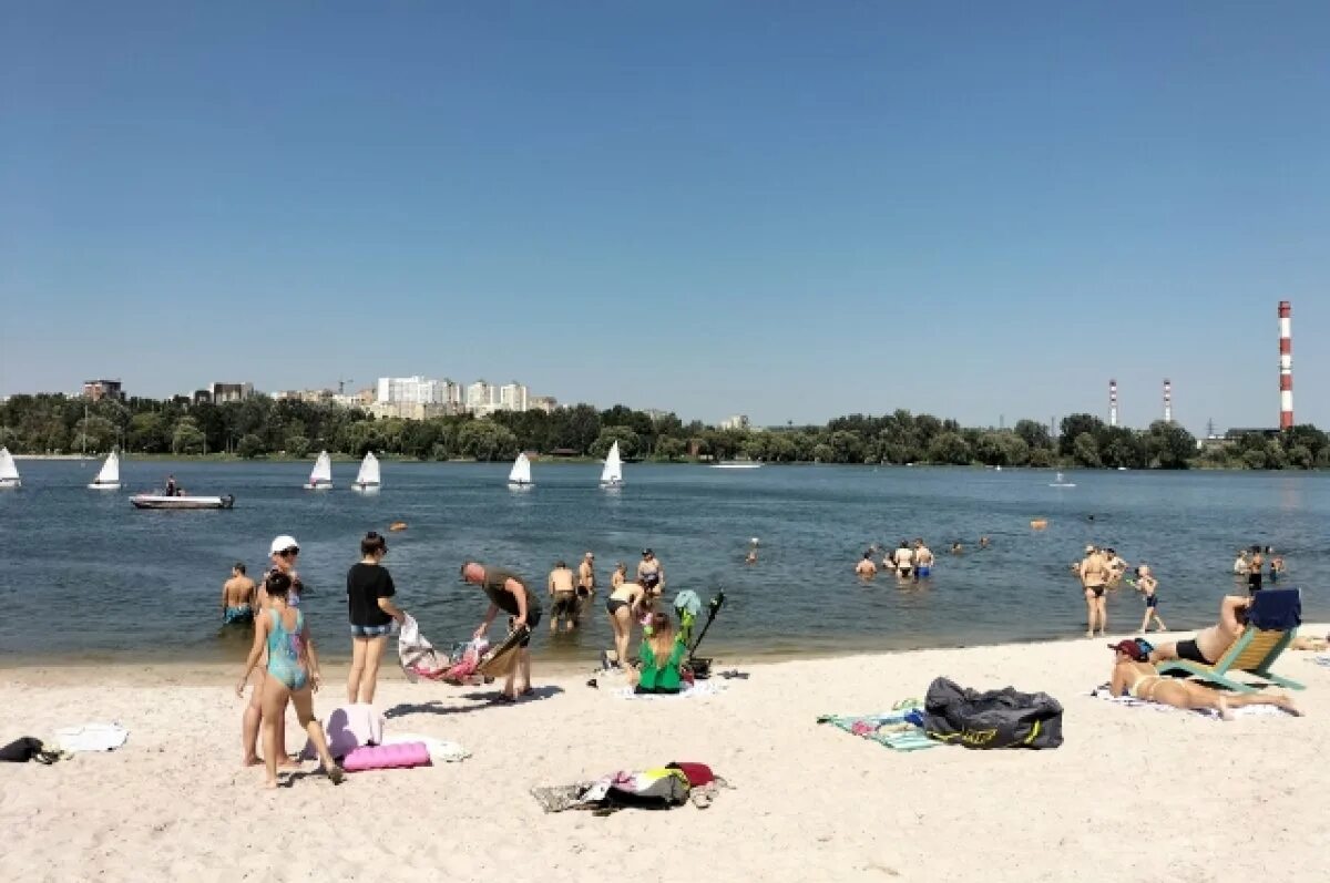 Пляж берега белгород фото Для белгородского пляжа в парке "Берега" завезут более 150 тонн песка АиФ Белгор