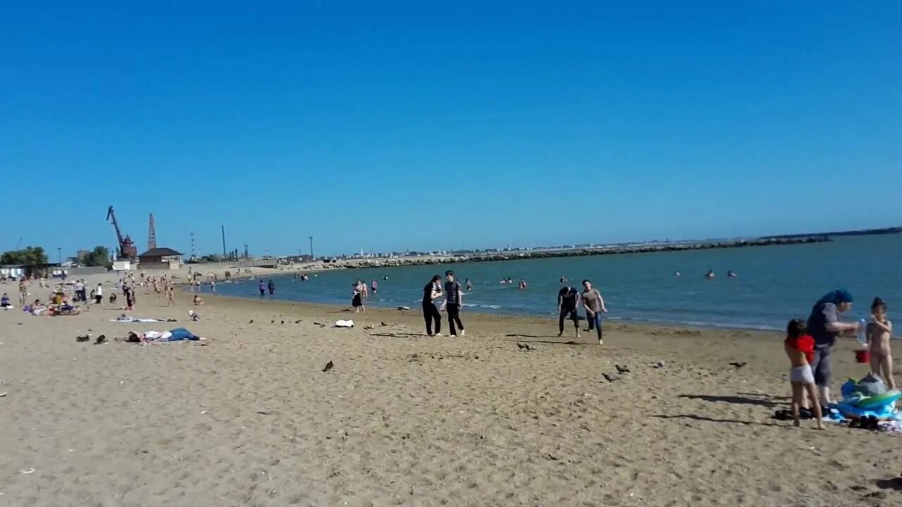 Пляж березка махачкала фото пляж Махачкала Каспийское море Makhachkala beach Caspian Sea - YouTube