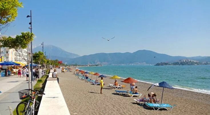 Пляж чалыш фото Пляж Чалыш в Фетхие или Как недорого отдохнуть в Турции в 2024 году
