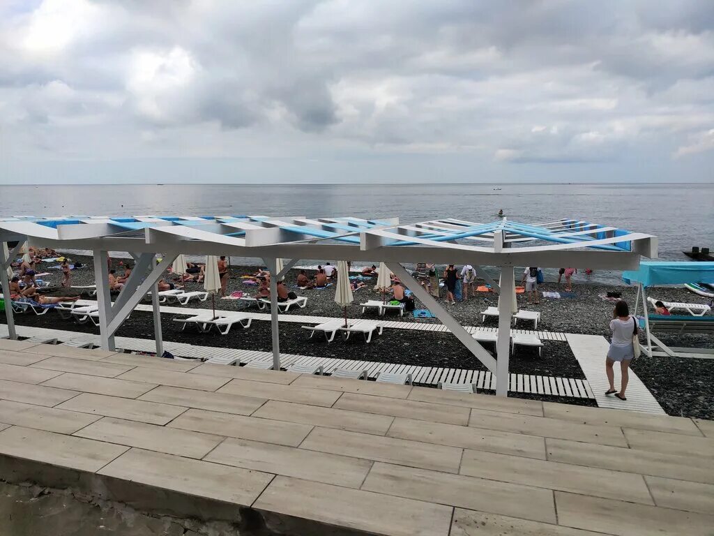 Пляж чайка адлер фото Chayka, beach, Russia, Sochi, Adler, Prosvescheniya Street, 25 - Yandex Maps