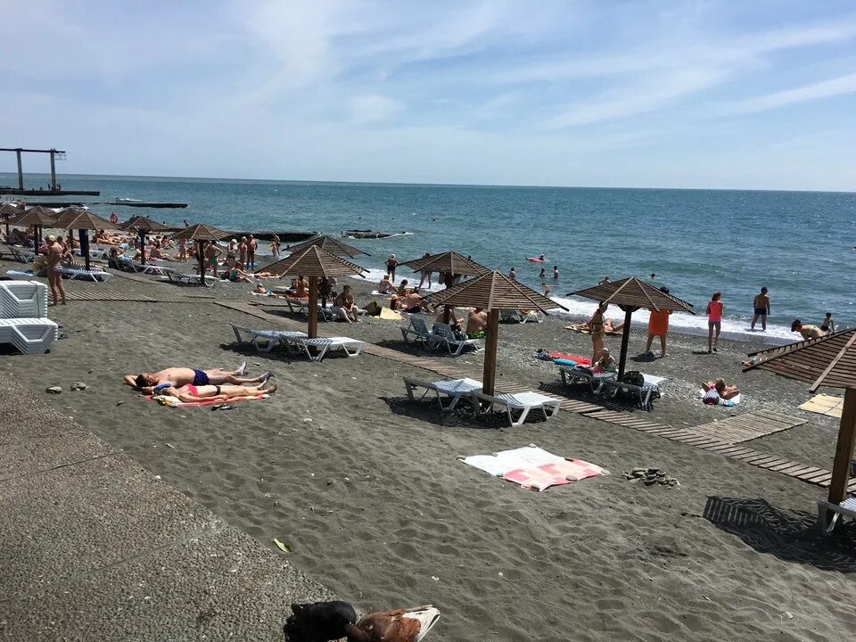 Пляж чайка адлер фото Организация мероприятий в Сочи - Пляж "Чайка" г. Адлер