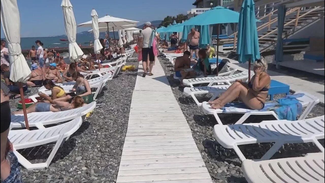 Пляж чайка сочинское ш 1 10 фото Адлер 2019. Центр. Пляж Чайка. Июль 2019 - YouTube