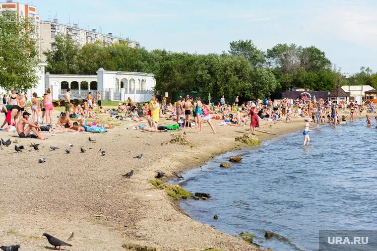 Пляж челябинск фото Первой смены в лагерях уже точно не будет - URA.RU