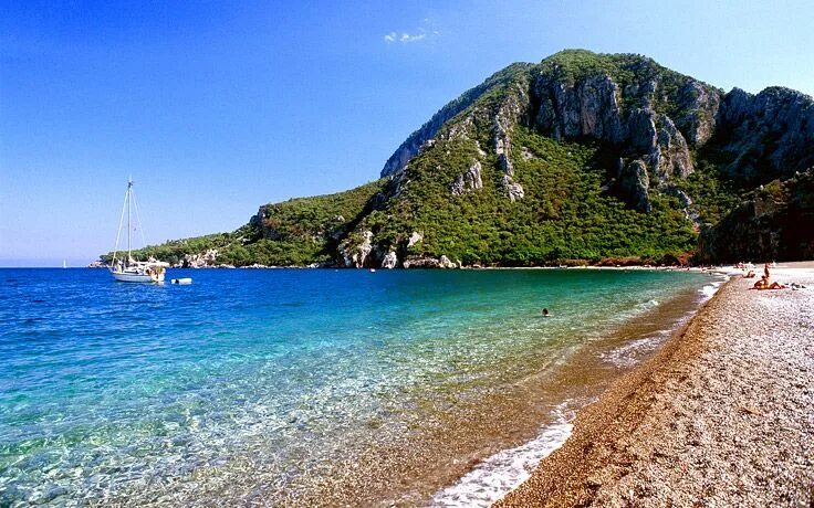Пляж чиралы турция фото Beach in Çirali, Turkey