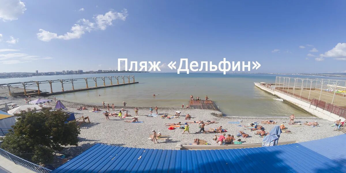 Пляж дельфин геленджик фото Галечный пляж Дельфин Геоклип