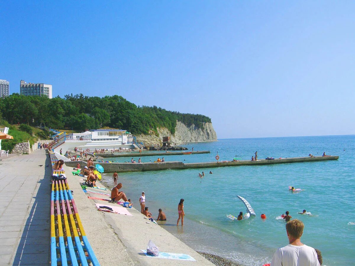 Пляж дивноморье фото Дивноморское - Дария-ТУР