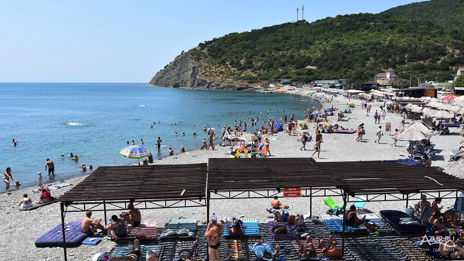 Пляж дюрсо краснодарский край фото Фотографии пляжа в посёлке Дюрсо