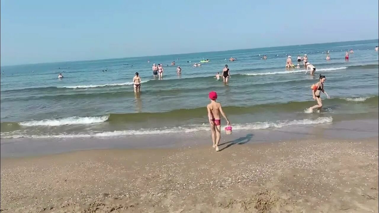 Пляж джамайка анапа фото Анапа. Великолепная погода и море! Всё для балдежа! Пляж Джемете Джамайка. 26 ию