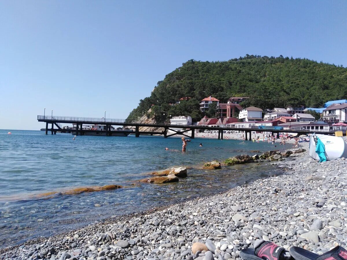 Пляж джанхота фото Пляж джанхот - Фото