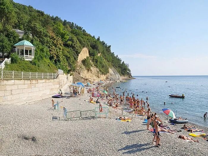 Пляж джанхота фото Топ пляжей поселка Джанхот на курортный сезон 2024 года - недорогое жилье рядом,