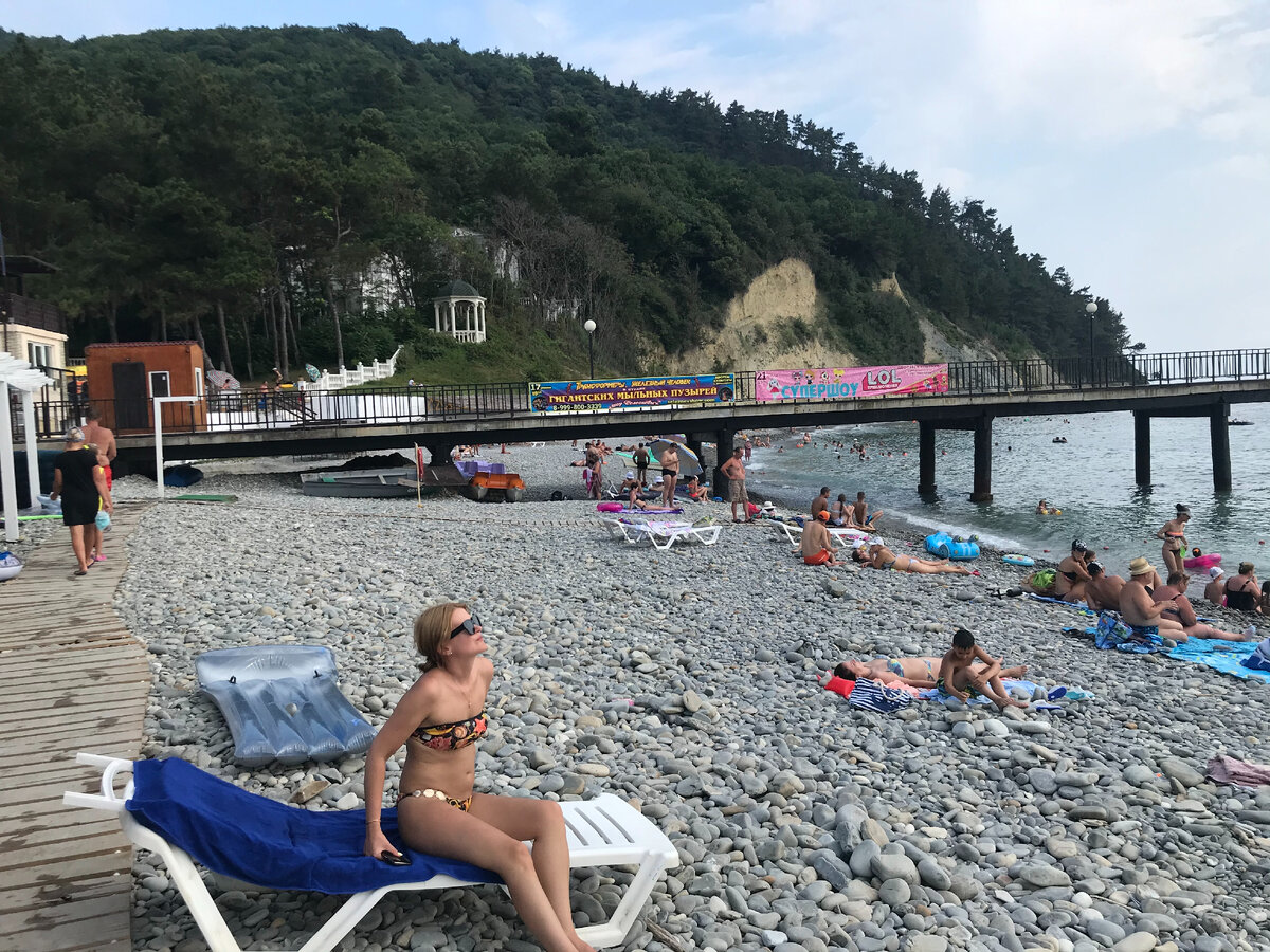 Пляж джанхота фото Джанхот - райское место, но подойдёт не всем. Цены, пляжи и особенности отдыха С