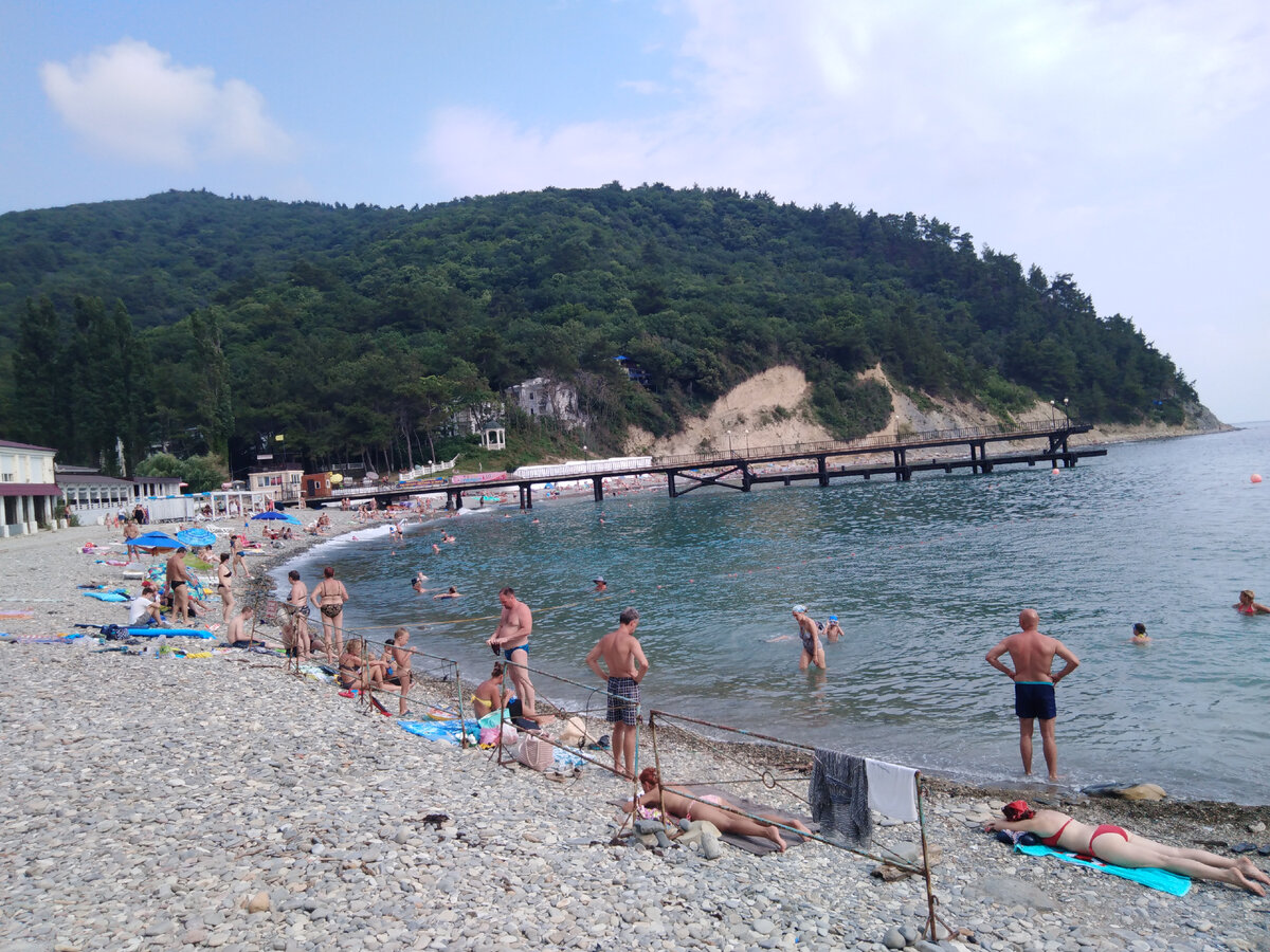Пляж джанхота фото Благодать на море джанхот фото - Бека Тур