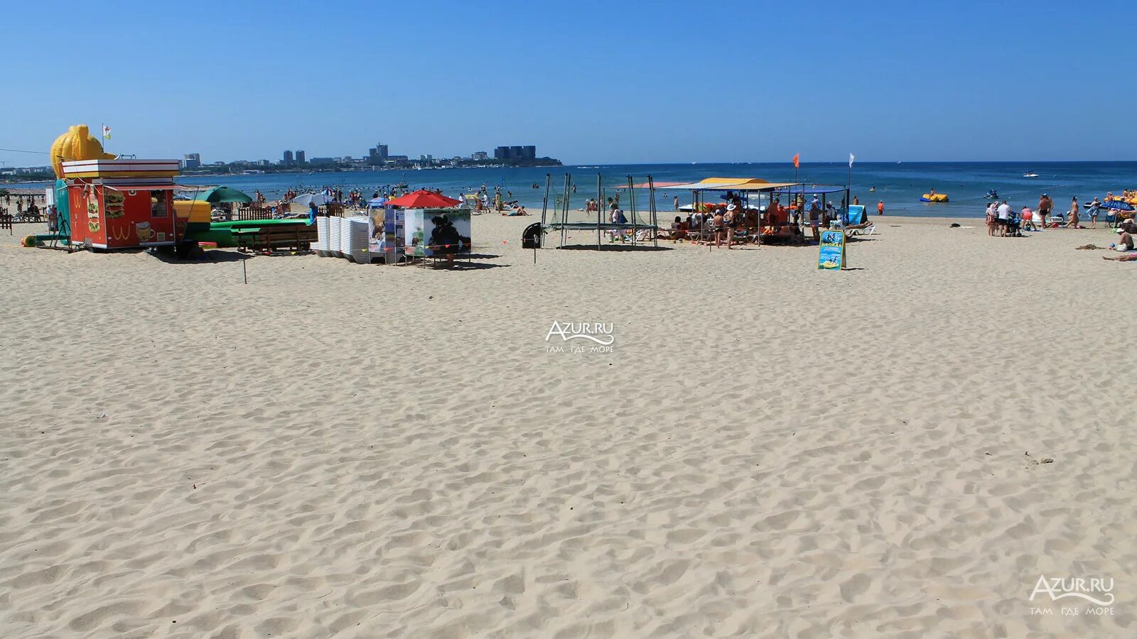 Пляж джемете фото Фотогалерея Пляж Кристалл в Джемете Фото на сайте Azur.ru