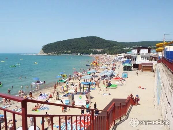 Пляж джубга краснодарский край фото Отзыв о Пляж в пос. Джубга (Россия, Краснодарский край) Количество людей на тако