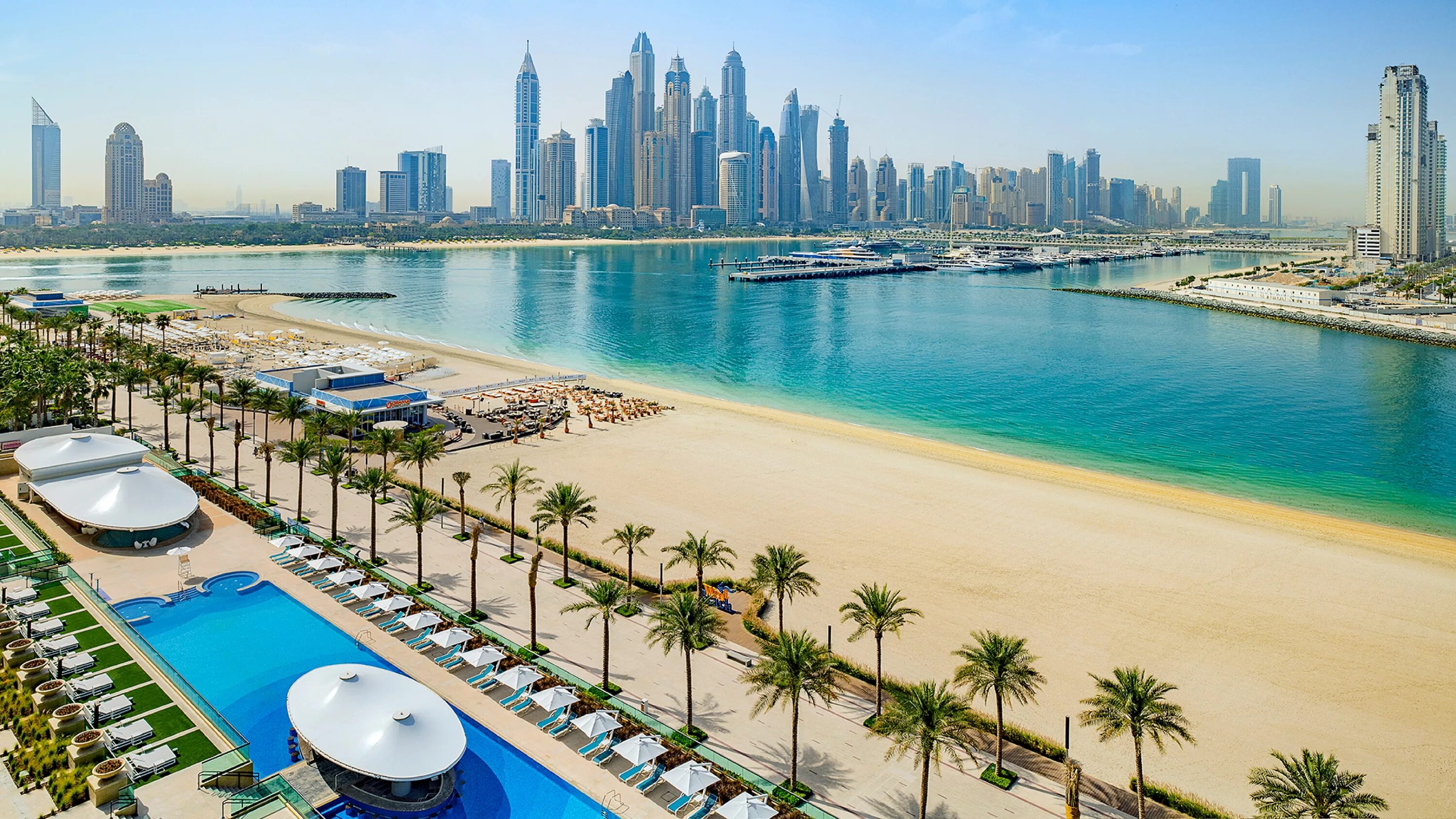 Пляж джумейра фото Hilton Dubai Palm Jumeirah 5* - ОАЭ - Отели Пегас Туристик