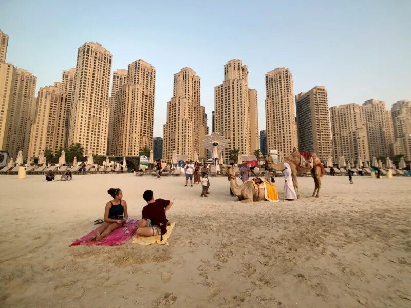 Пляж джумейра фото Dubai registers 16.7 million tourists in 2019, Chinese visitors rise