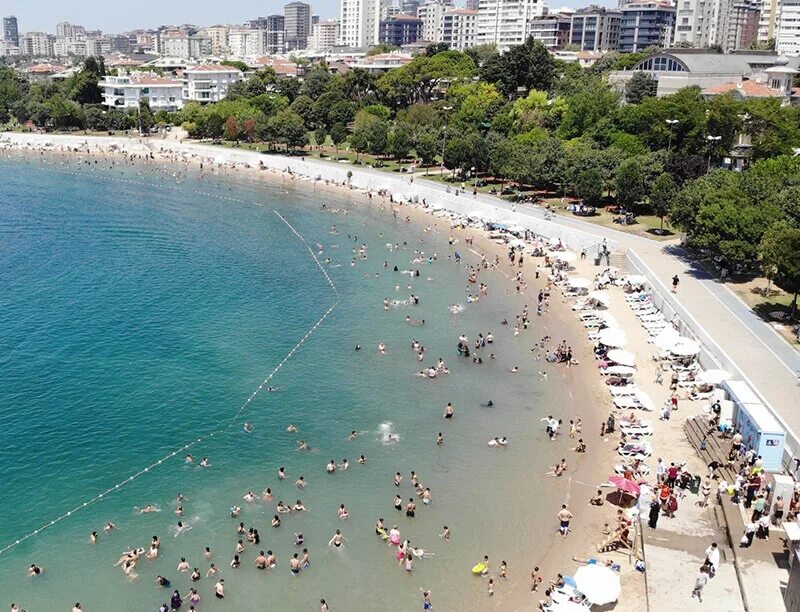 Пляж ешилькей стамбул район бакыркей ешилькей фото Beltur Beach - Istanbulites, meet with blue!