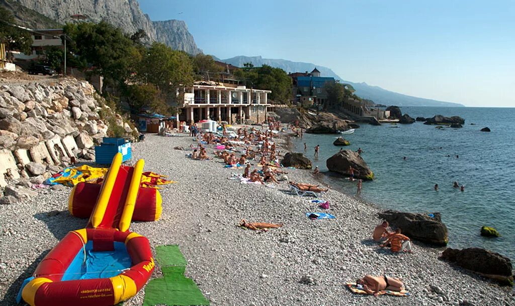 Пляж форос крым фото Пляжи Крыма - Карта, фотографии, описания - Экскурсии в Крыму