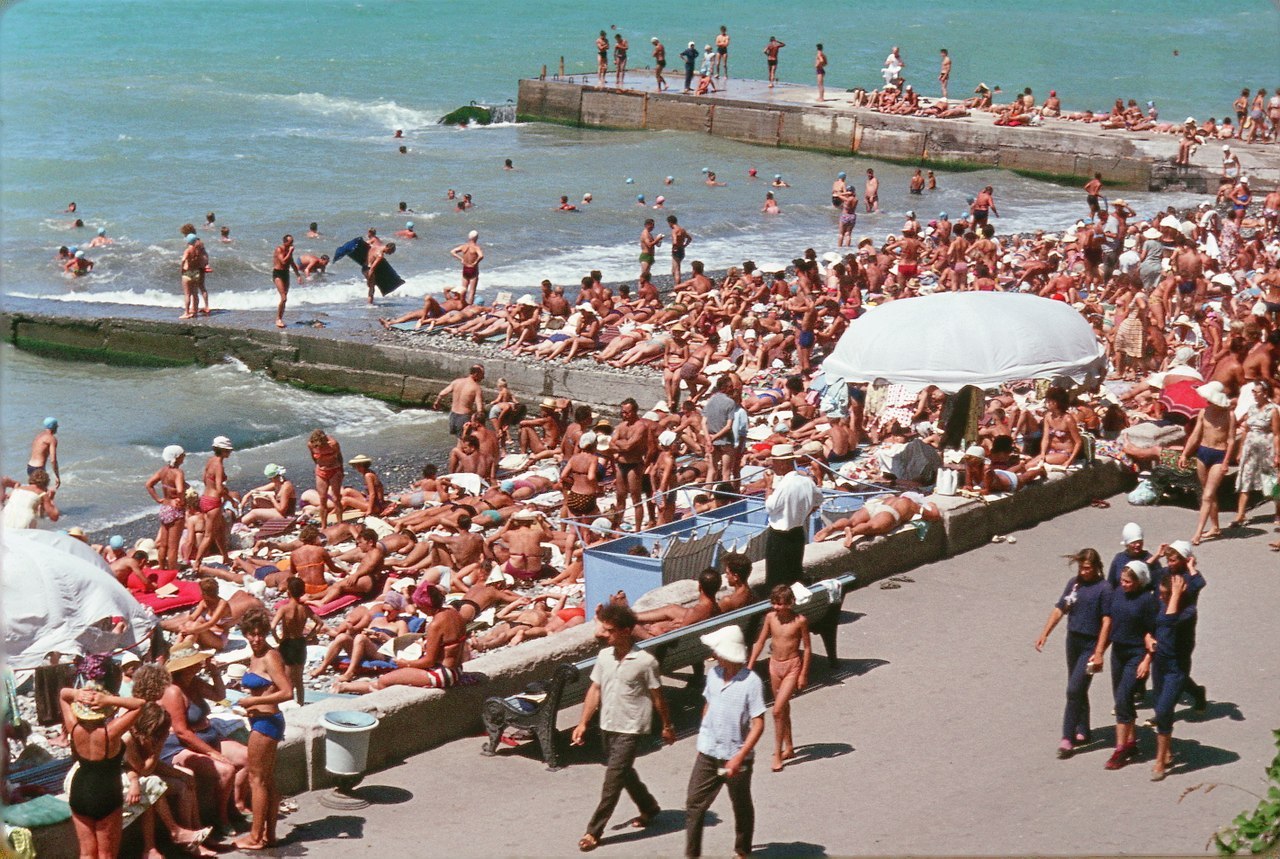 Пляж фото 1970 Пляжный отдых в СССР... Назад в СССР Фотострана Пост № 1989895767