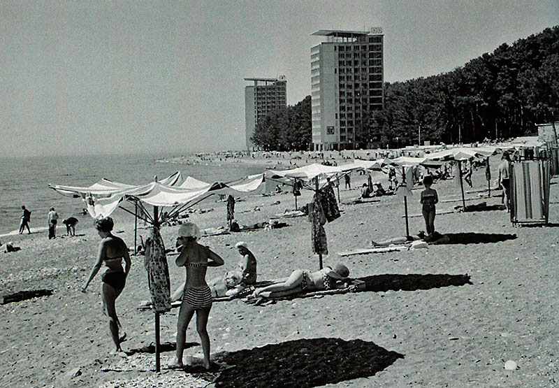 Пляж фото 1970 Необычные, интересные, а главное добрые и позитивные, фотографии из СССР. СОЛОВЕ