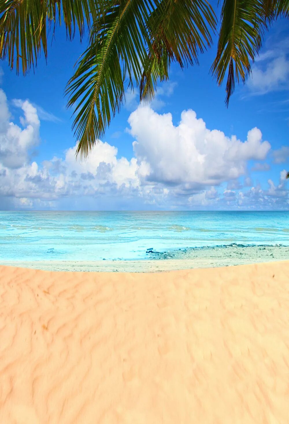 Пляж фото для фотошопа HUAYI Blue Sea beach Backdrop for picture Newborn Photography Background Photo S