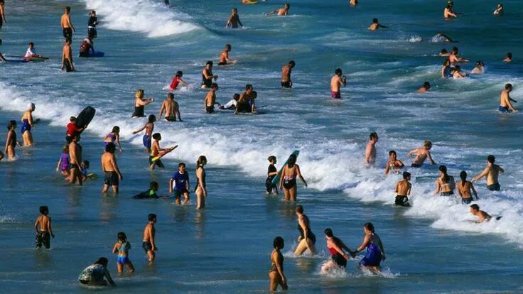 Пляж фото купаться Report: Ocean Levels Could Rise Foot Or More If Lots Of People Go Swimming Ocean