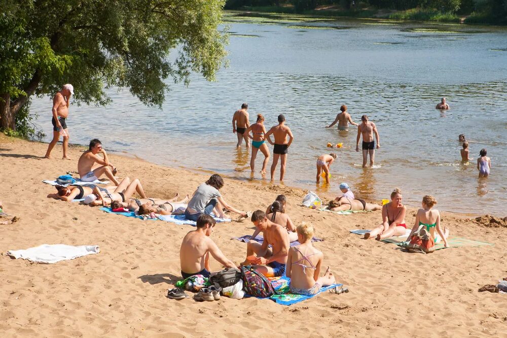 Пляж фото купаться GISMETEO: Где в Москве можно безопасно купаться летом?