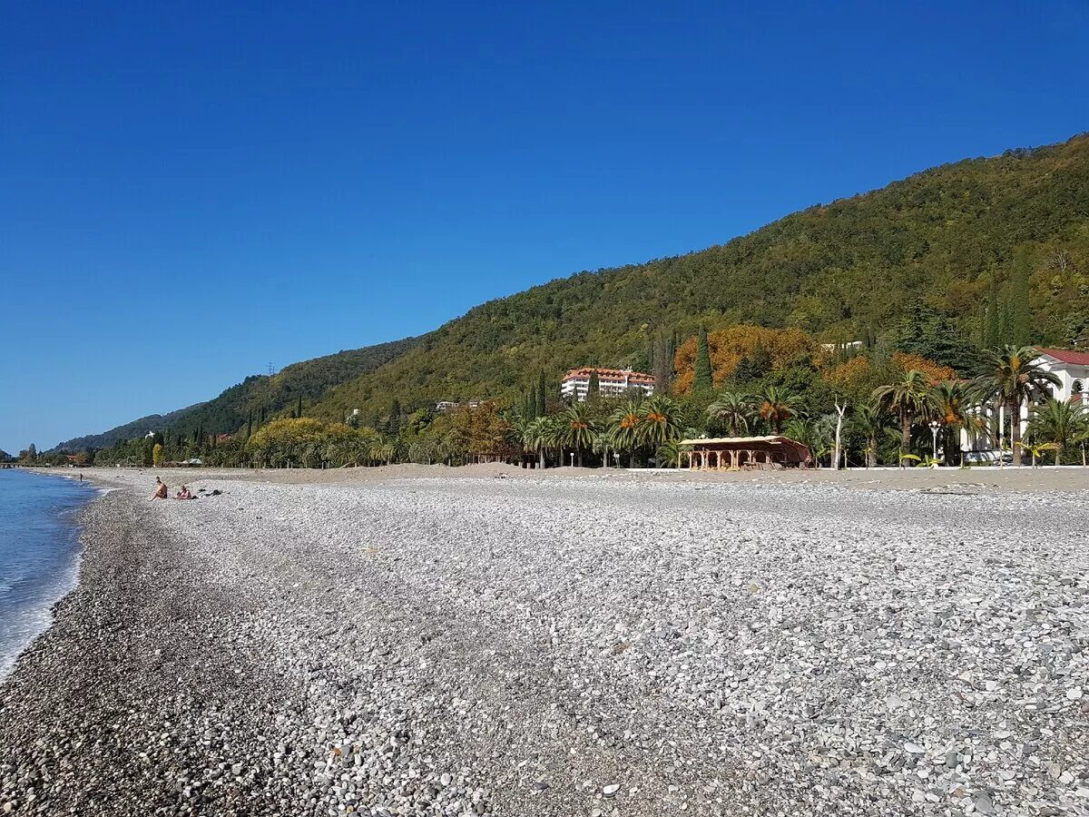 Пляж гагра фото Sights of Abkhazia - what to see, visit, where to go