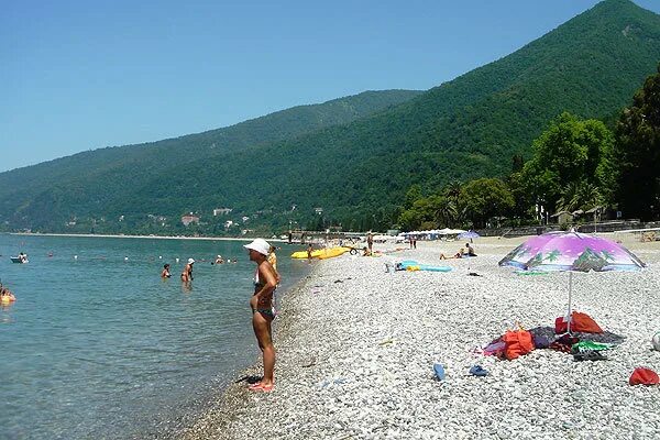 Пляж гагра фото Фото 3955813. Картинки. Фотоальбом участника Лето Наташа