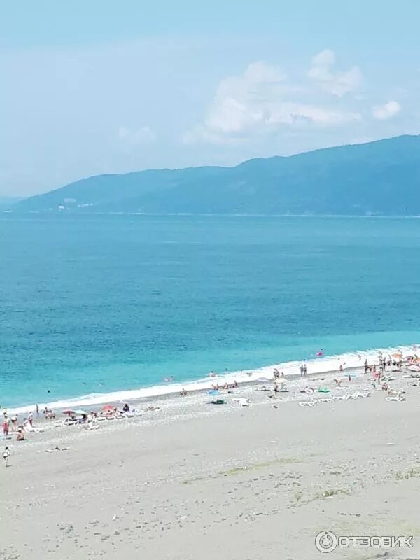 Пляж гагрский район село алахадзы фото Отзыв о Отель Paradise Beach 4* (Абхазия, п.Алахадзы) уютный светлый отель